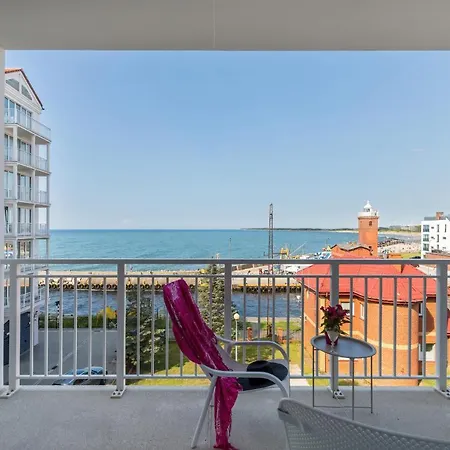 Bulwar Zachodzacego Slonca With Sea View Darlowo By Renters * דארלובקו