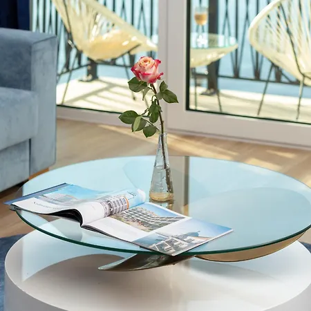 Bulwar Zachodzacego Slonca With Sea View Darlowo By Renters アパート *