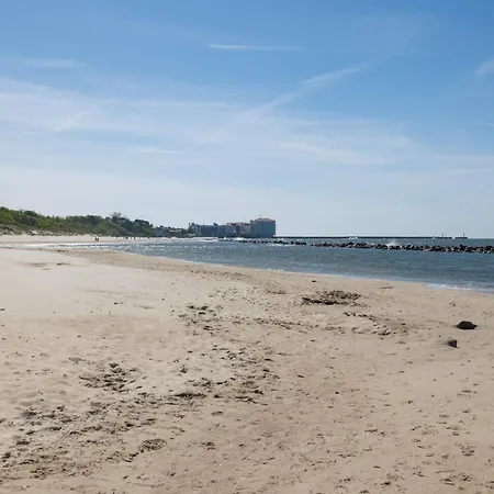 Bulwar Zachodzacego Slonca With Sea View Darlowo By Renters アパート *