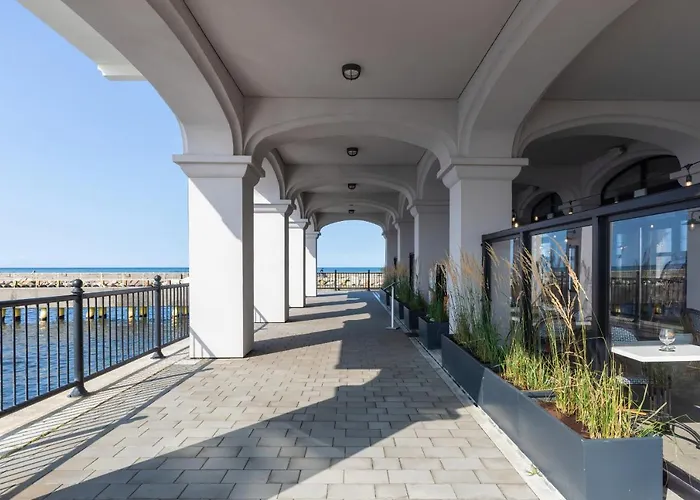 Bulwar Zachodzacego Slonca With Sea View Darlowo By Renters アパート