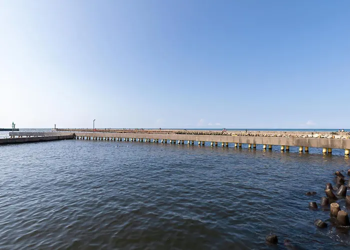 Bulwar Zachodzacego Slonca With Sea View Darlowo By Renters アパート