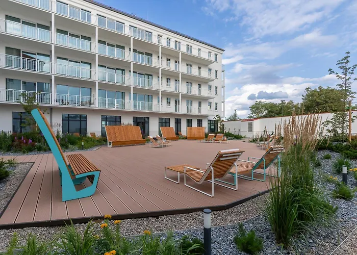 Bulwar Zachodzacego Slonca With Sea View Darlowo By Renters アパート